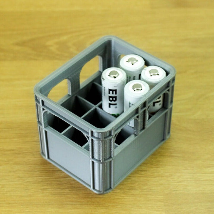 Battery Crate Storage for AA or AAA