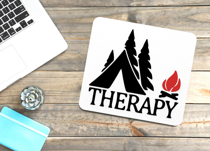 Camping Therapy | Funny sign For Home or Office