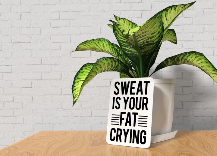 Sweet Is Your Fat Crying | Funny sign For Home or Office