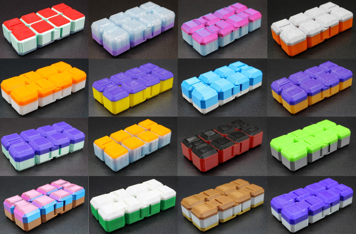 Multicolored Infinity Cubes Fidgets STIM Tools or Choose any Single Color