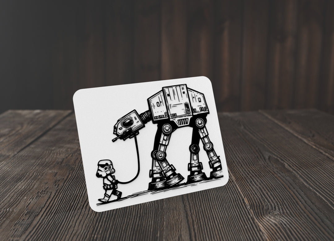 Robot 4 | Funny sign For Home or Office