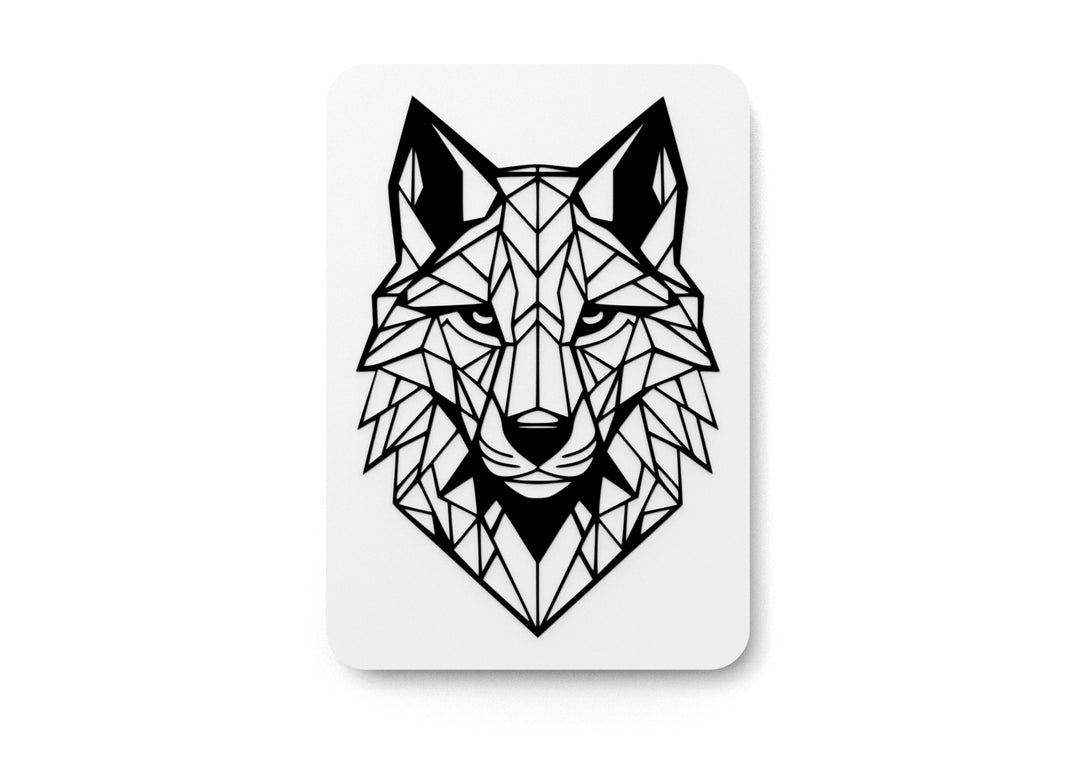 
  
  Wolf | Funny sign For Home or Office
  
