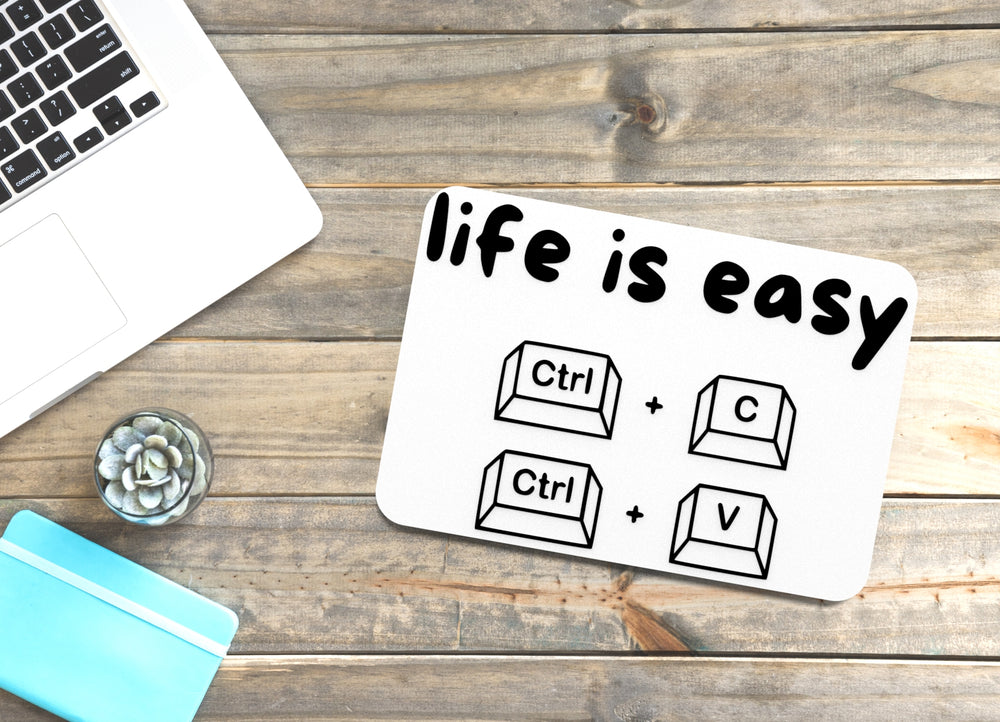 
  
  Life Is Easy | Funny sign For Home or Office
  
