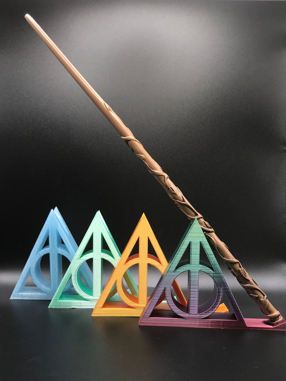 
  
  Wand Holder Stand to Display your Magic Tool
  
