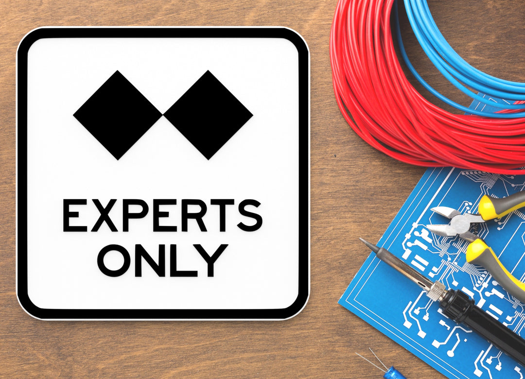 Experts Only | Funny Sign for Home or Office