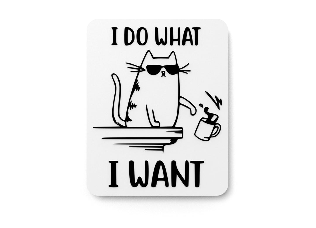 
  
  I Do What I Want | Funny sign For Home or Office
  
