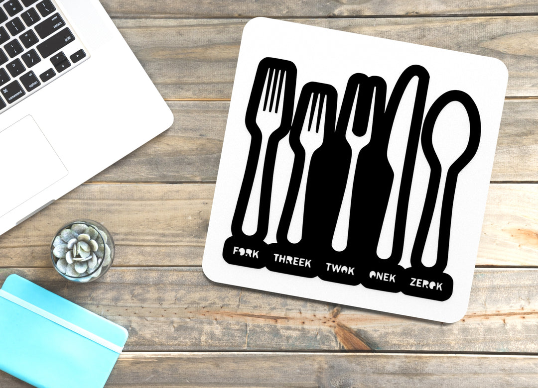 Bold 3D Printed Fork Sign Wall Art – Durable PLA Sign For Restaurants, or Home