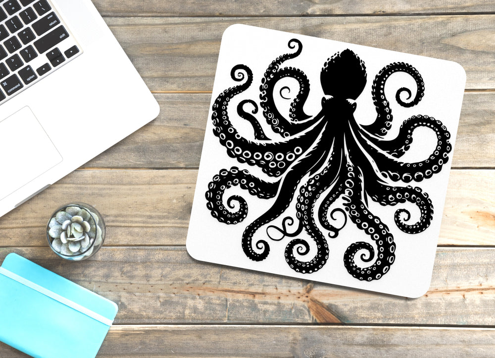 
  
  Black Octopus | Funny sign For Home or Office
  
