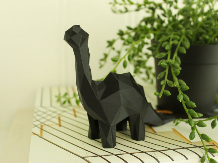 Cute Dinosaur Low Poly Figurine