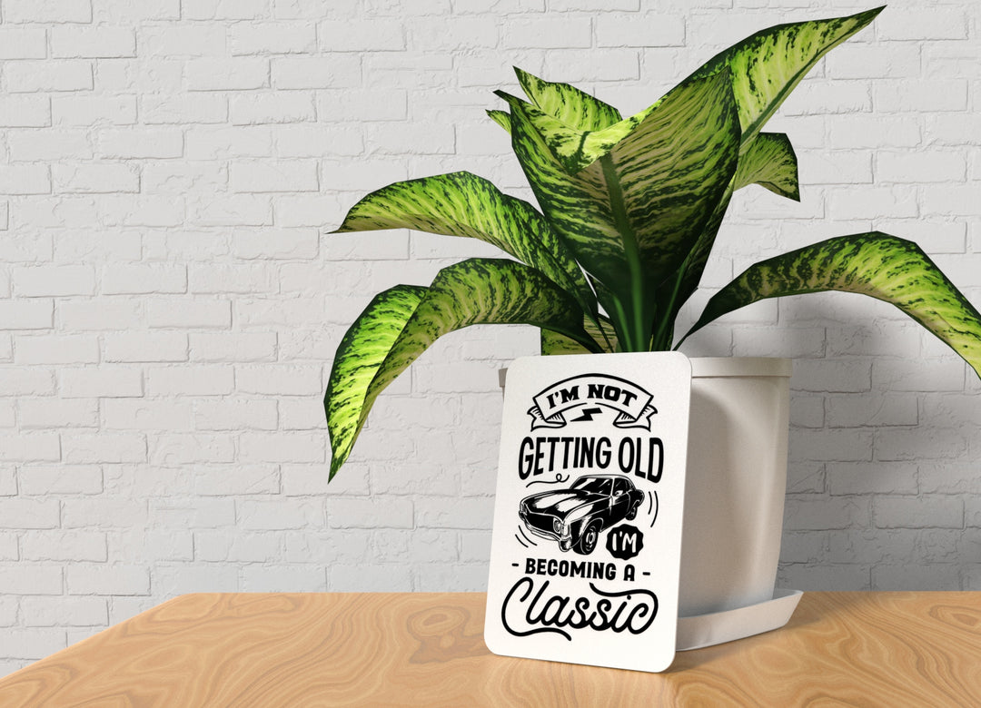 Bold 3D Printed Become Classic Sign Wall Art – Durable PLA Sign for Gym, Office