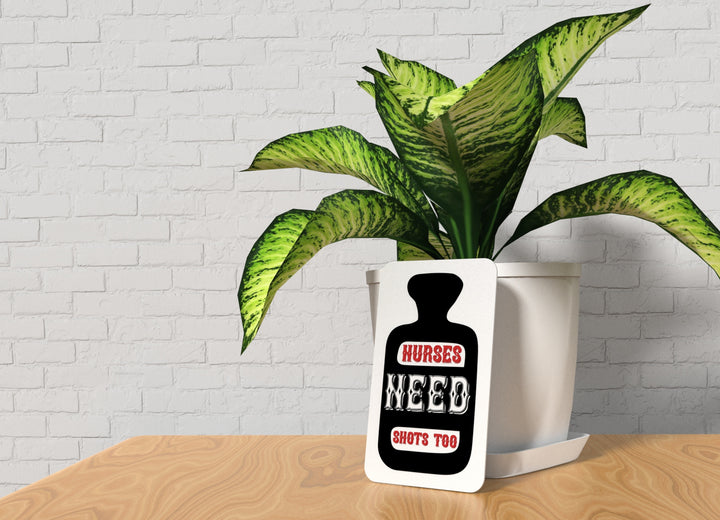 Shots Before Shifts | Funny Sign for Home or Office