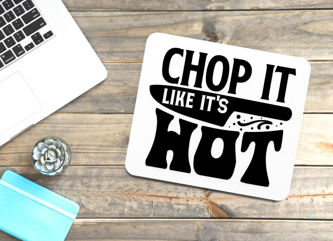 Bold 3D Printed Its Hot Chop Sign Wall Art – Durable PLA Sign For Restaurants