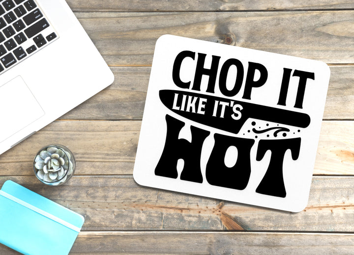 Bold 3D Printed Its Hot Chop Sign Wall Art – Durable PLA Sign For Restaurants