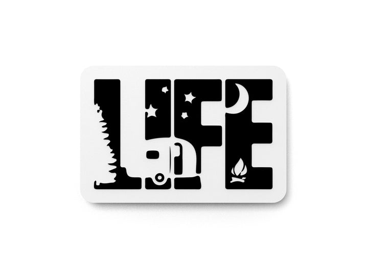 Camping Life | Funny sign For Home or Office