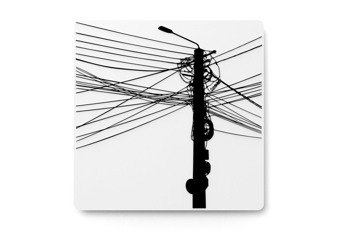 
  
  Electric Pole | Funny sign For Home or Office
  
