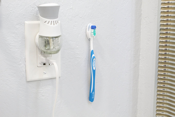 Minimalist Toothbrush Hangers | Less Surface Area, Less Bacteria, Less Cleanup