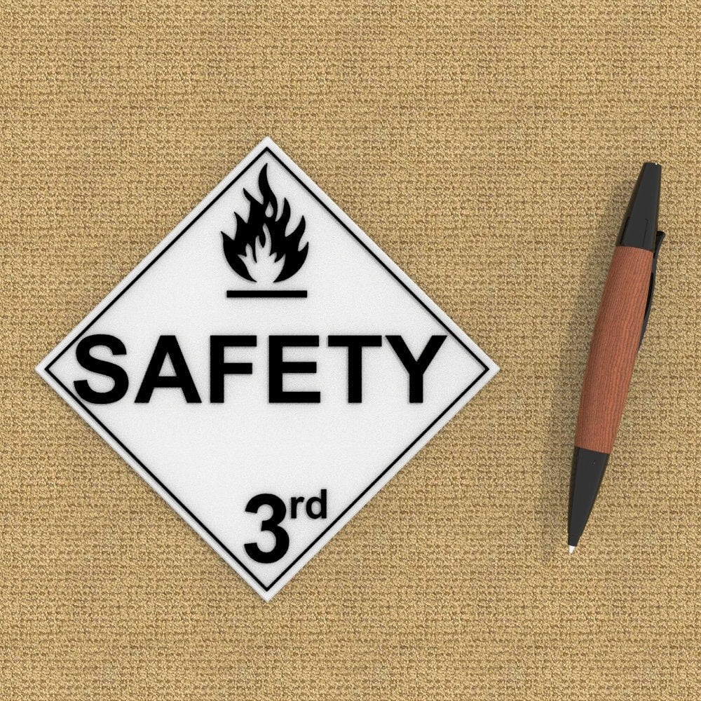 
  
  Funny Sign | Safety 3rd
  
