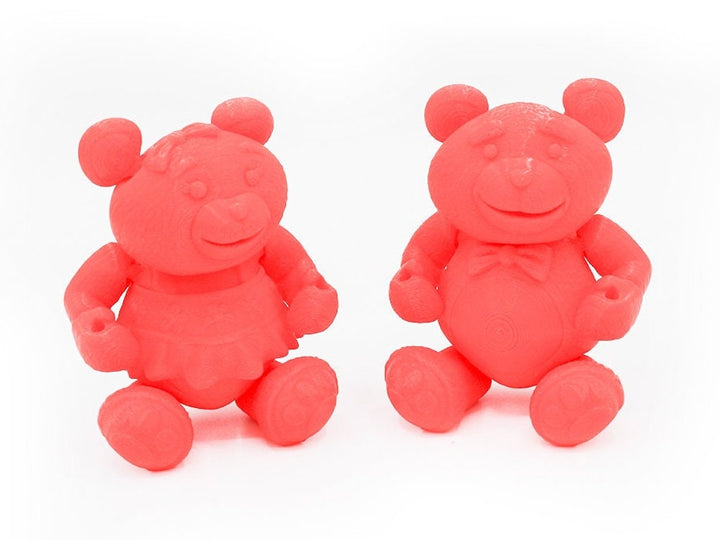 Friendly Fidget Teddy Bear Set of Two, Boy and Girl