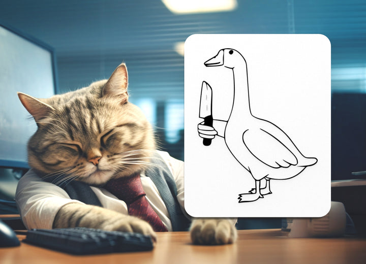 Duck | Funny sign For Home or Office