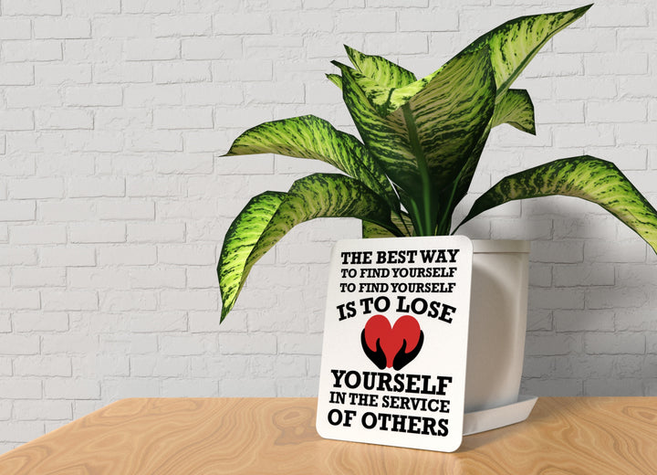 Nurse Life service for others | Funny Sign for Home or Office