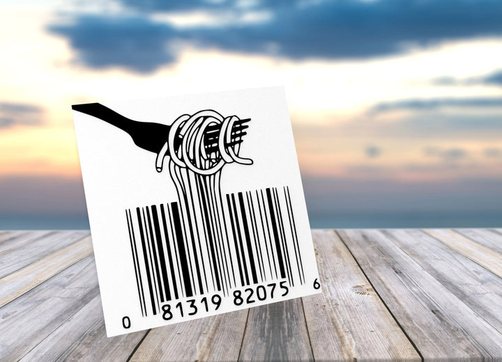 Barcode 4 | Funny sign For Home or Office