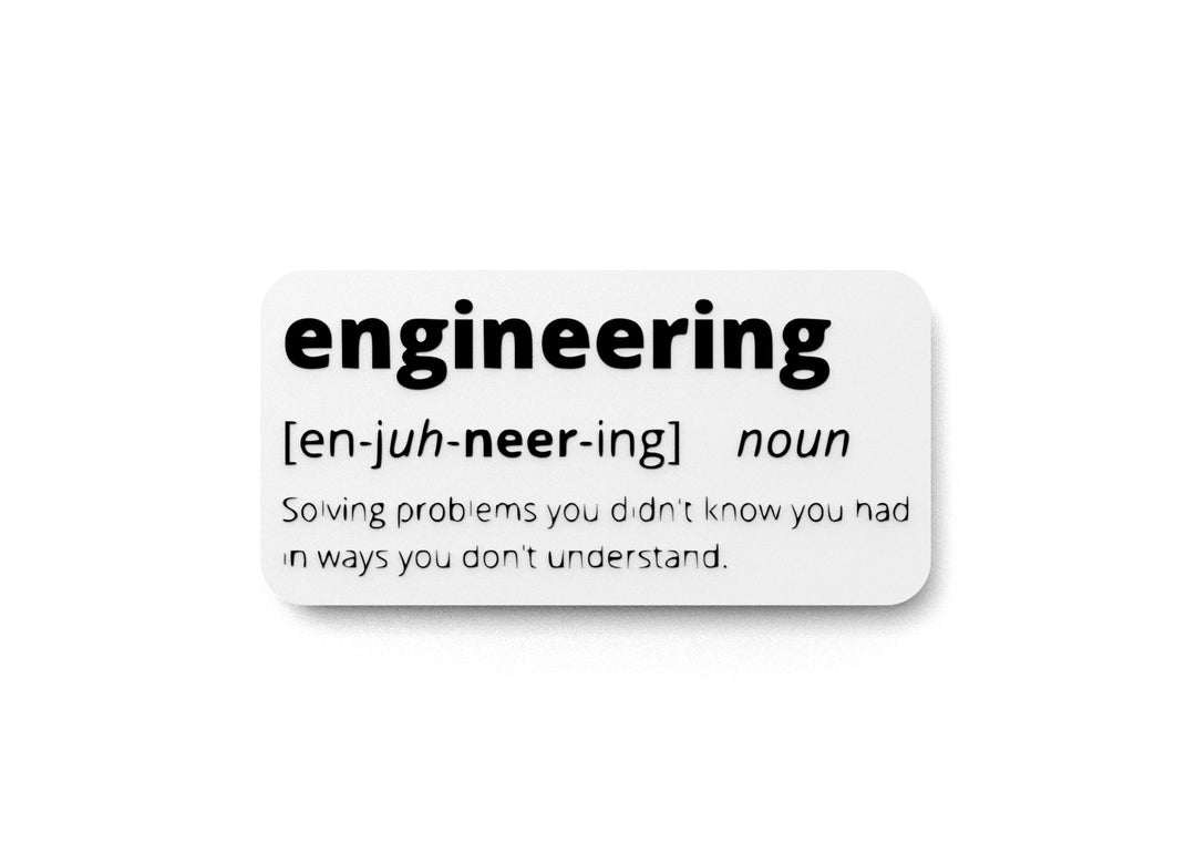 
  
  Solving Problems You Didn't Know You Had In Ways | Funny sign For Home or Office
  
