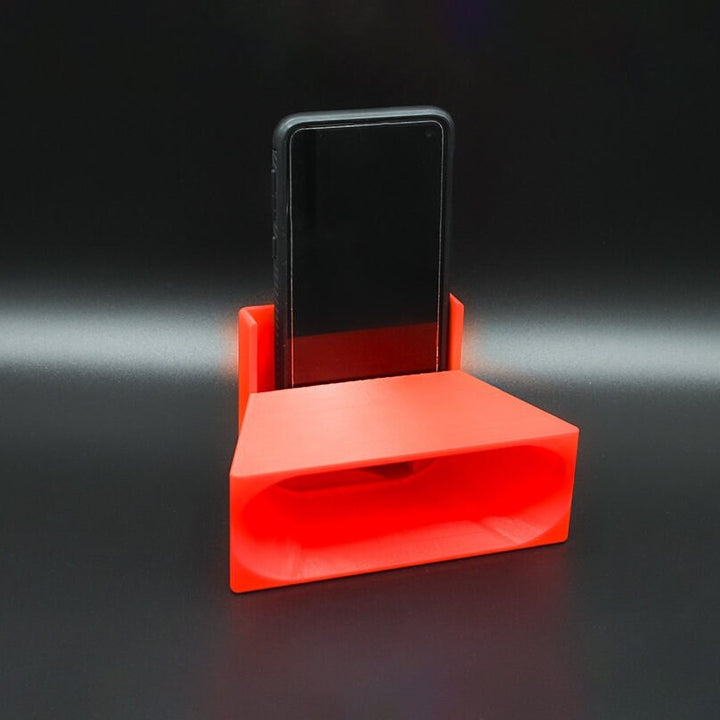 Phone Stand Mount with Passive Sound Amplifier