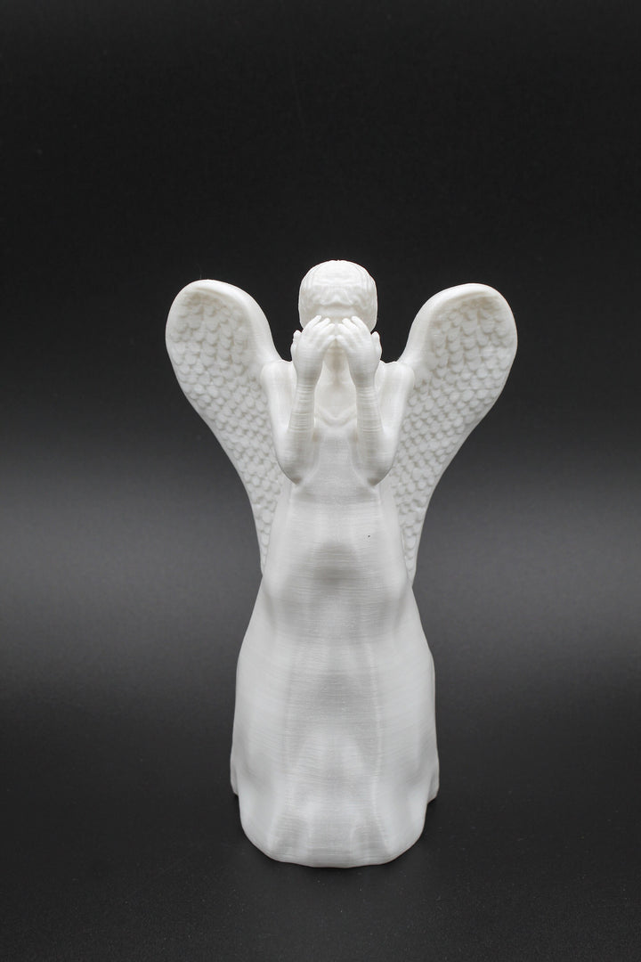 Weeping Angel Christmas Tree Topper from Doctor Who for Whovians | 7" tall