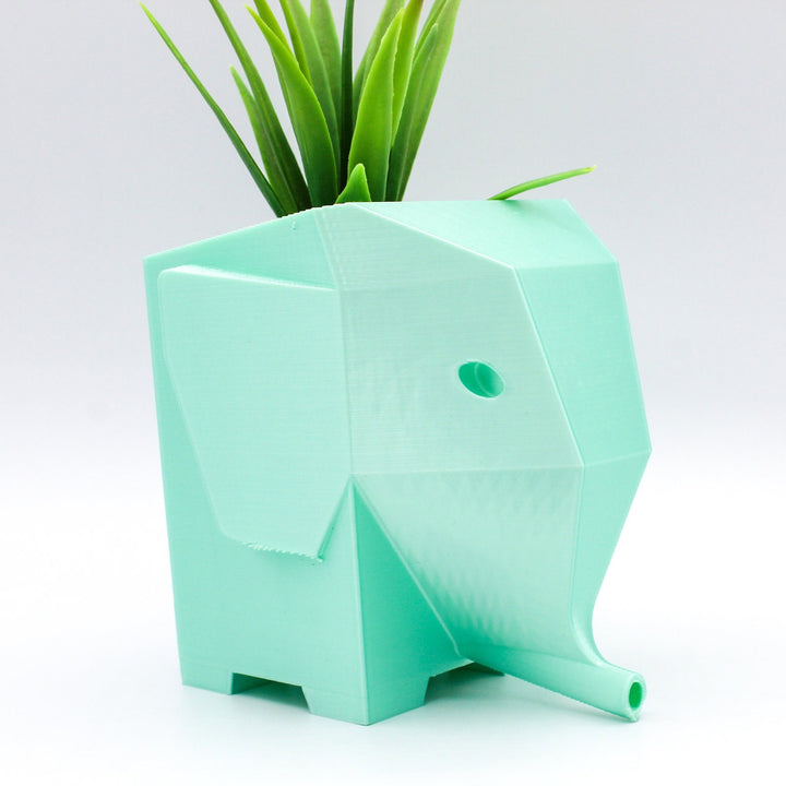 Elephant Succulent Planter, Pot, Vase | Excess Water Drains out the Snout!!