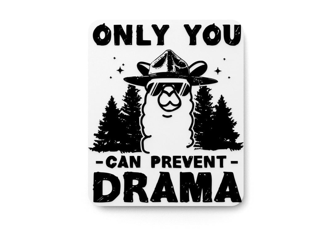 
  
  Only You Can Prevent Drama | Funny sign For Home or Office
  
