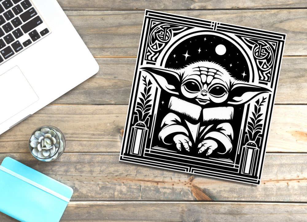 
  
  Mandelorin | Funny sign For Home or Office
  
