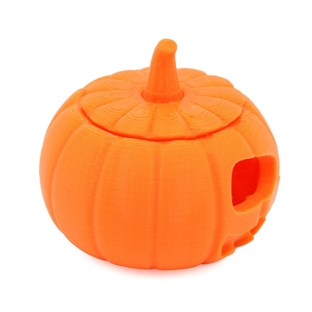 Halloween Jack-O-Lantern Decoration with Removable Lid