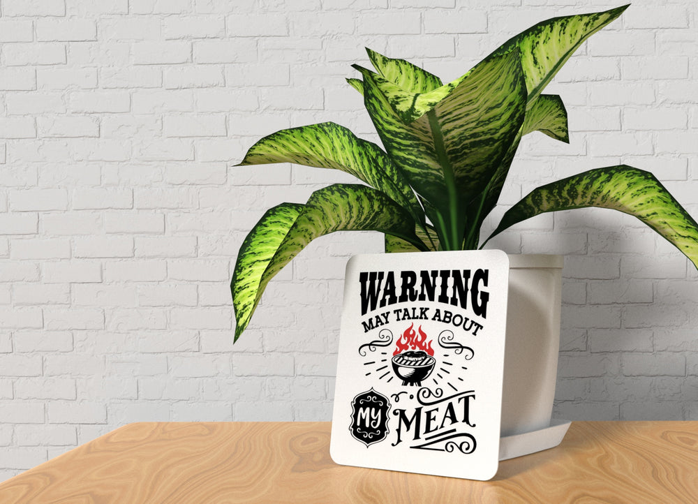 
  
  Warning: Talker in the Bathroom Sign – Funny Humor Wall Decor for Home and Office
  
