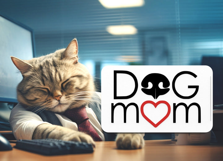 Dog Mom | Funny sign For Home or Office