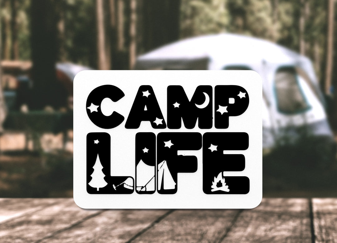 Camp Life | Funny sign For Home or Office