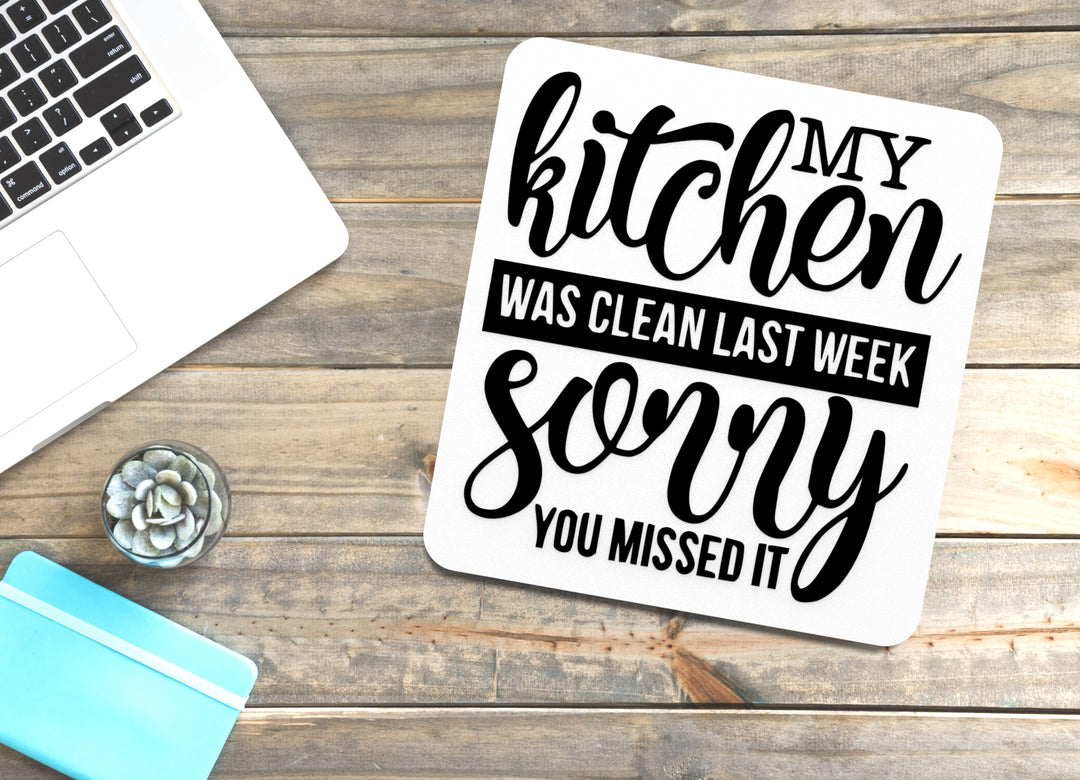 Bold 3D Printed My Kitchen Clean Wall Art – Durable PLA Sign for Restaurants