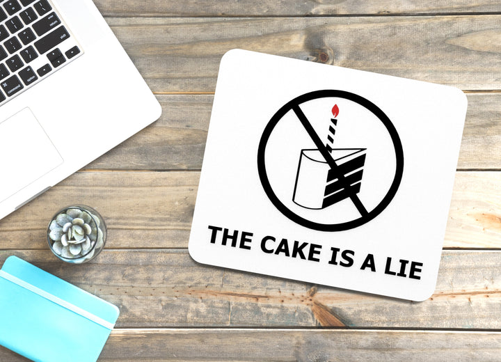 Bold 3D Printed The Cake Lie Sign Wall Art – Durable PLA Sign for Gym, Office