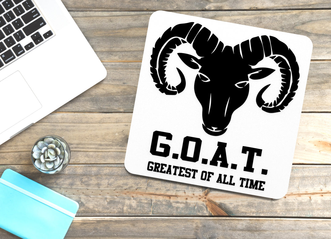 Goat Greatest Of All Time | Funny Sign for Home or Office