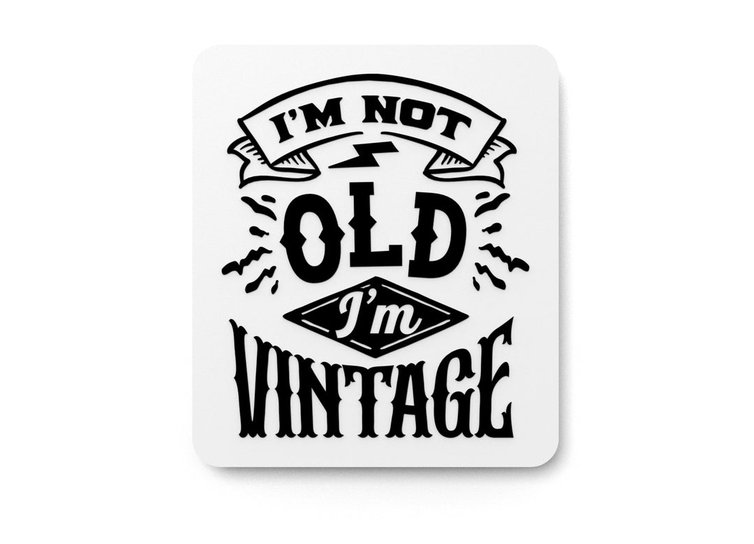 
  
  Bold 3D Printed I'm Vintage Sign Wall Art – Durable PLA Sign for Gym, Office
  

