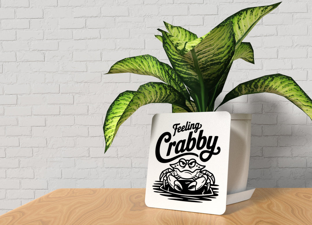 Feeling Crabby | Funny sign For Home or Office