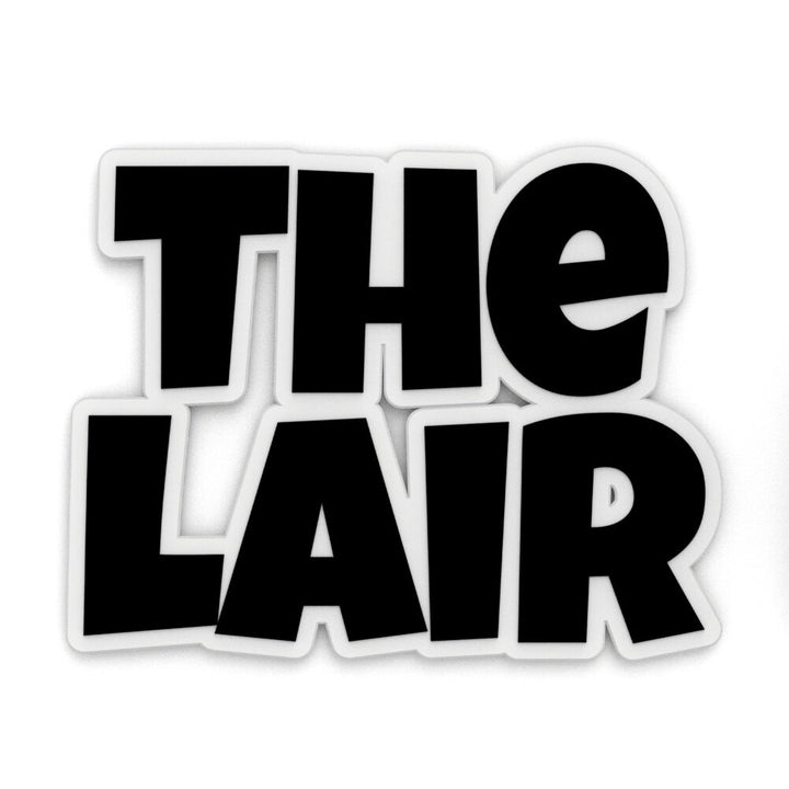 Lair Sign Sign | Door Name Tag The Lair