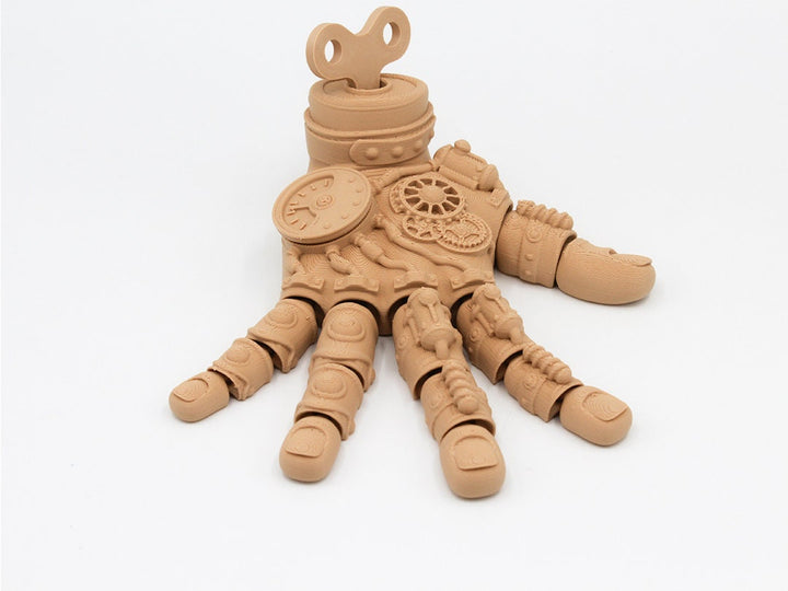 Steam Punk Fidget Windup Hand