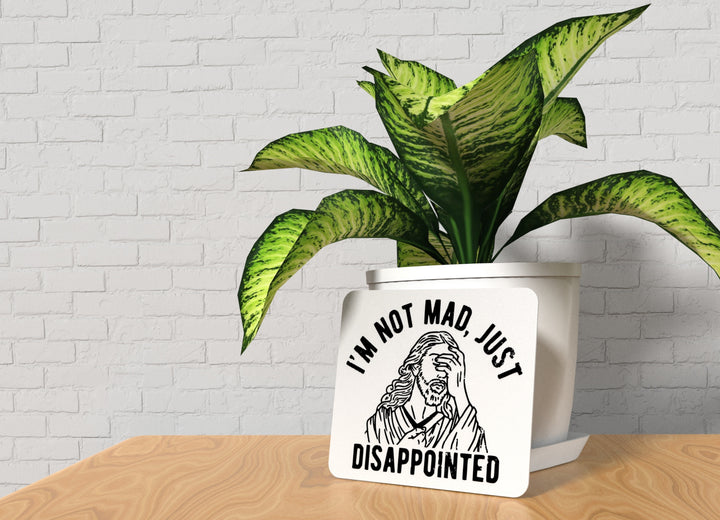 I'm Not Mad Just Disappointed | Funny sign For Home or Office