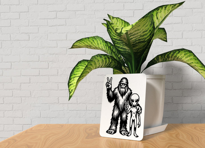 Space Man | Funny sign For Home or Office