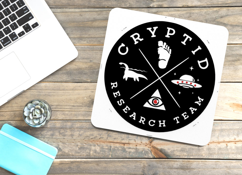 
  
  Cryptid Research Team | Funny Sign for Home or Office
  
