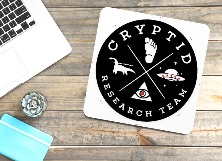 Cryptid Research Team | Funny Sign for Home or Office