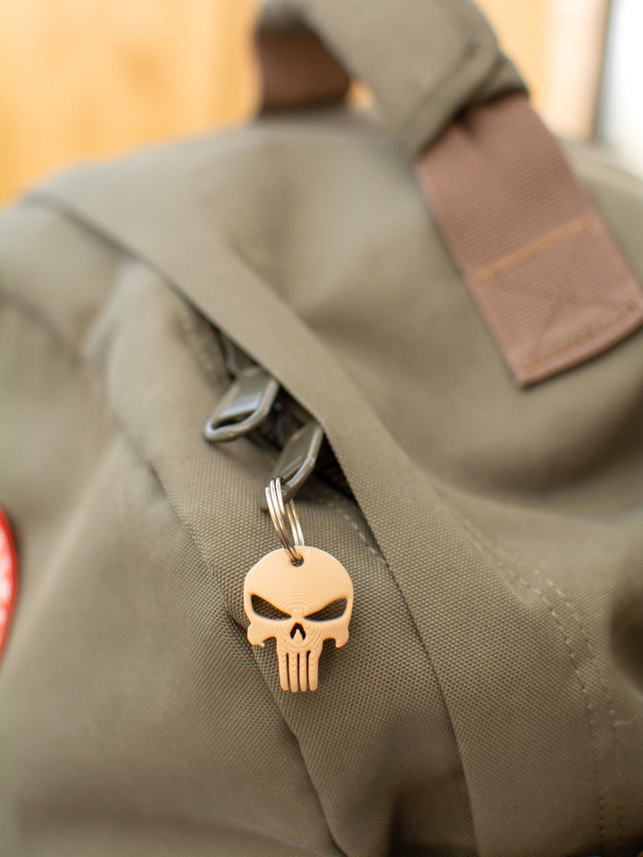 Set of 10 | Punisher Skull Zipper Pull, Necklace, Earring, Charm, Keychain, etc