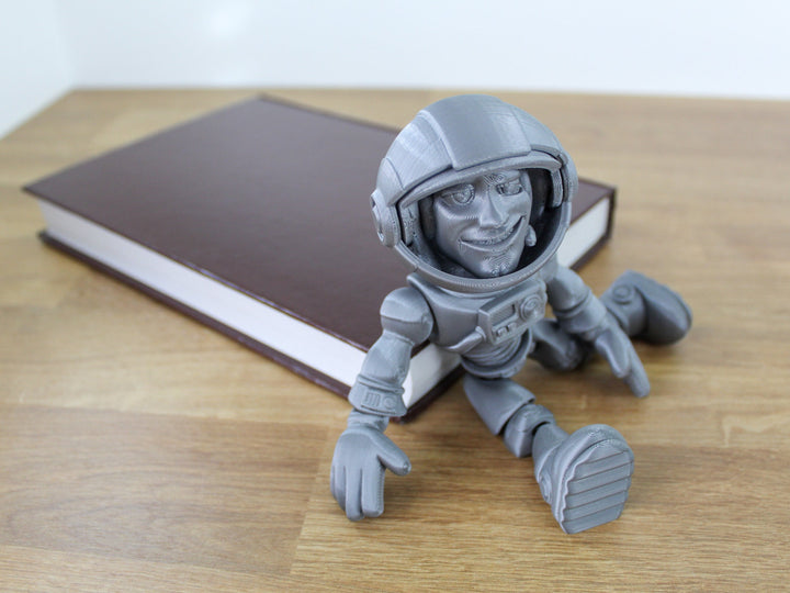 Fidget Jumbo Astronaut | Flexible Articulating 3d Printed Friendly Companion