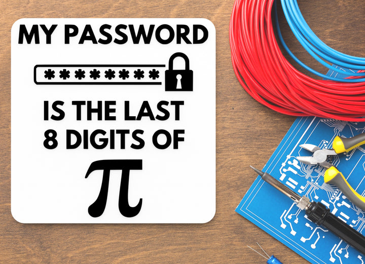 My Password Is The Last 8 Digits | Funny sign For Home or Office