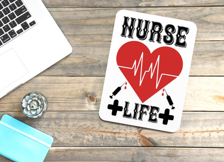 Living the Nurse Life | Funny Sign for Home or Office